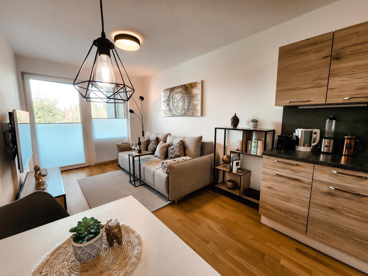 Vienna Green - Modern New Apartment, Old Danube Eksteriør billede