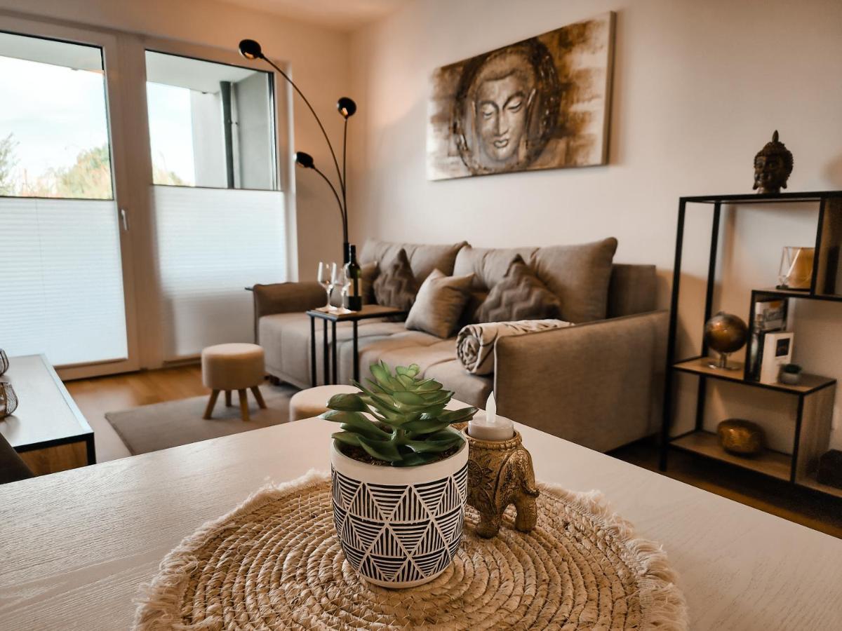 Vienna Green - Modern New Apartment, Old Danube Eksteriør billede
