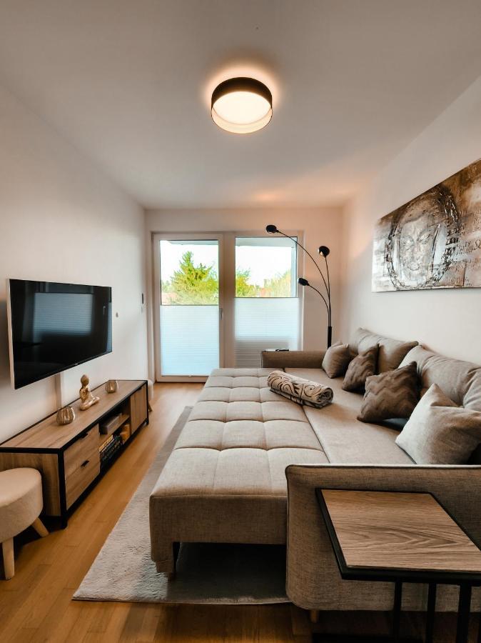 Vienna Green - Modern New Apartment, Old Danube Eksteriør billede