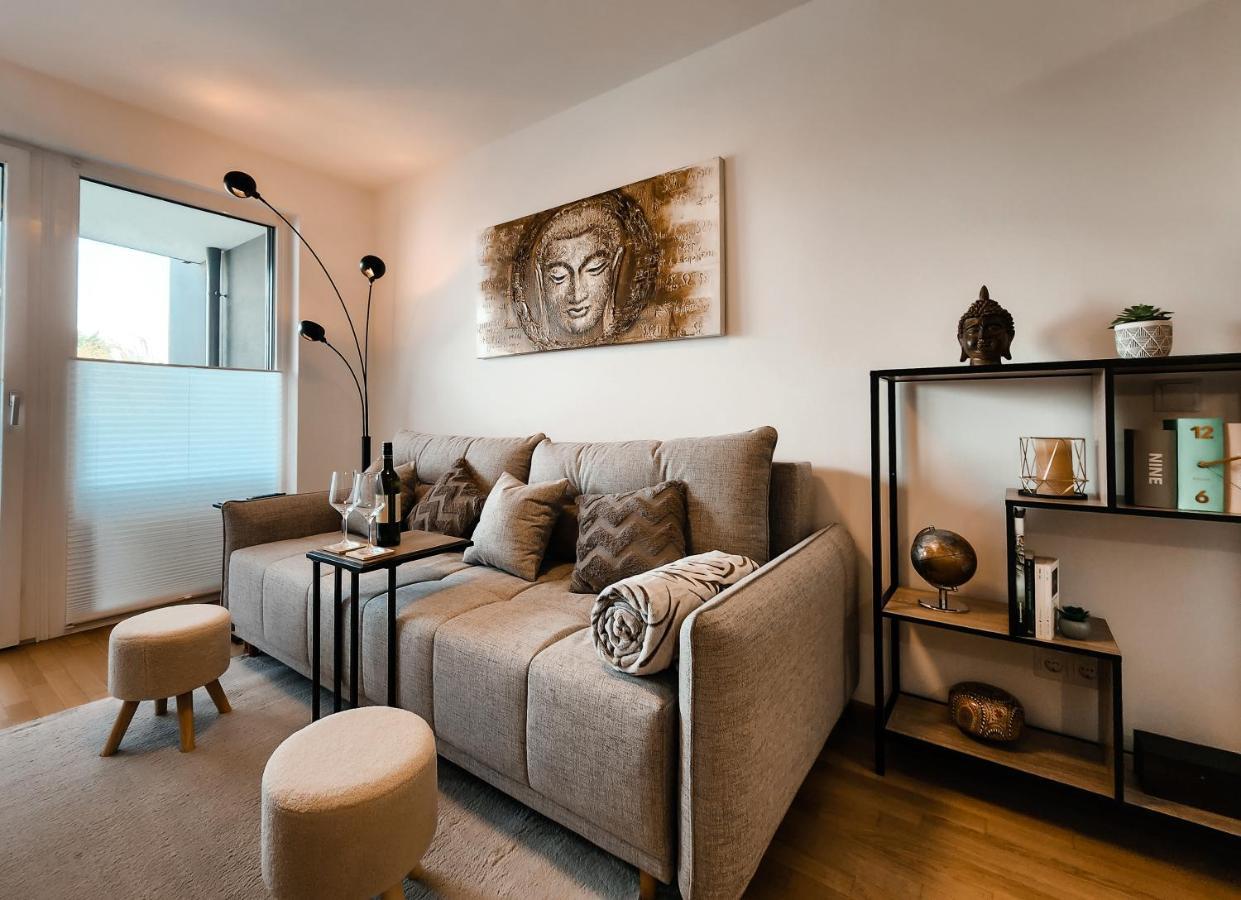 Vienna Green - Modern New Apartment, Old Danube Eksteriør billede
