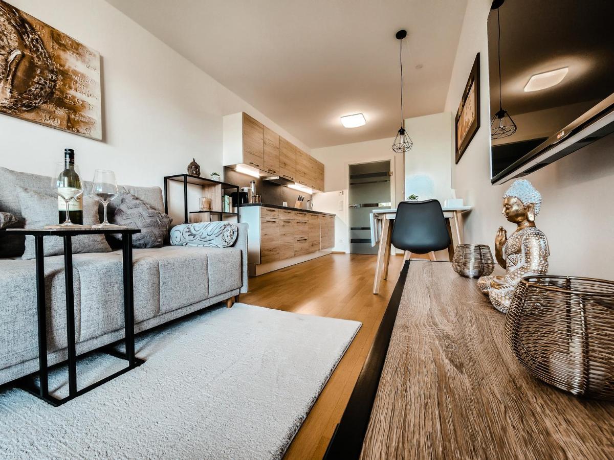 Vienna Green - Modern New Apartment, Old Danube Eksteriør billede