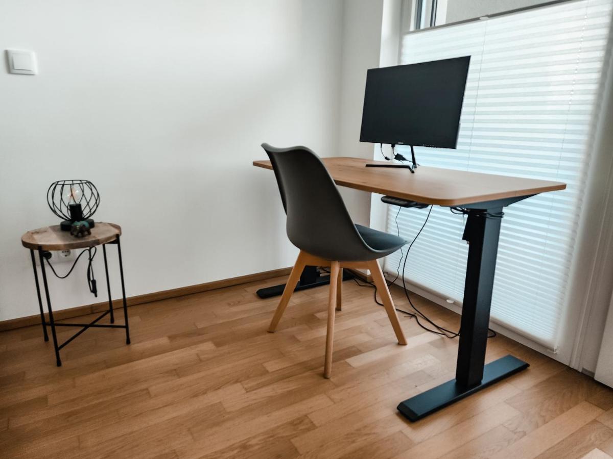 Vienna Green - Modern New Apartment, Old Danube Eksteriør billede